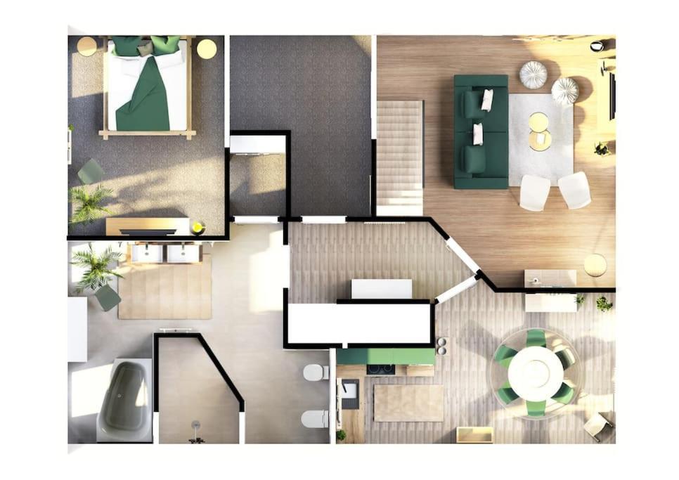 Gruenblick Oase No1 Ferienwohnung ויסמור מראה חיצוני תמונה