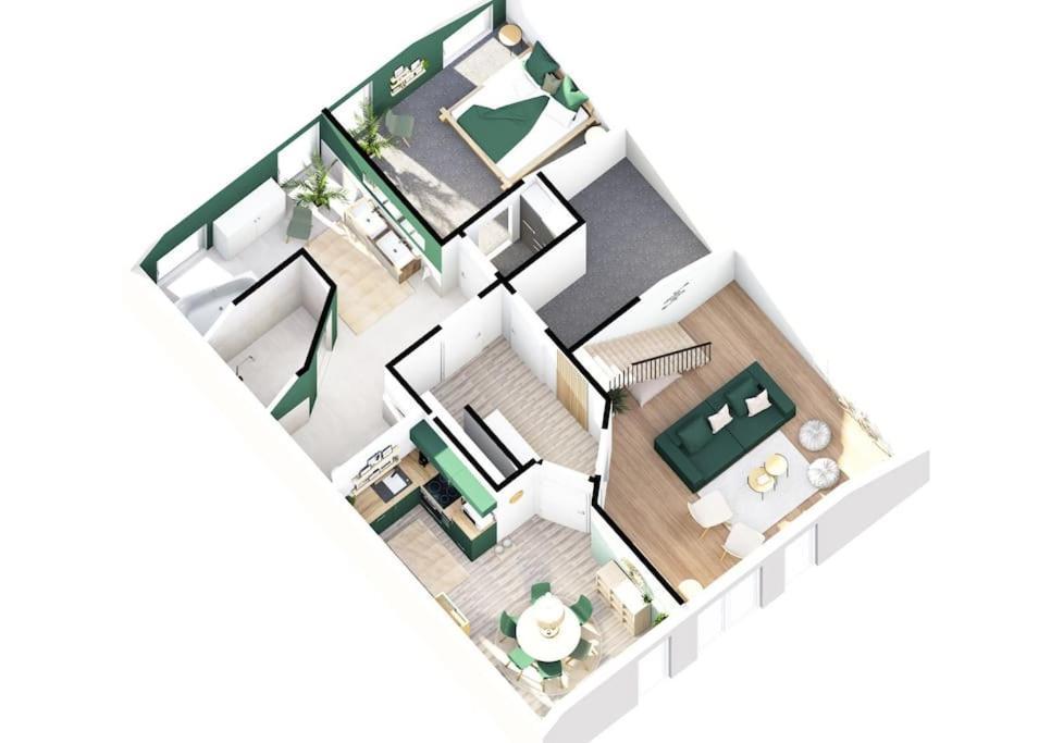 Gruenblick Oase No1 Ferienwohnung ויסמור מראה חיצוני תמונה