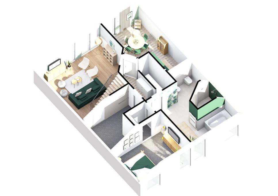 Gruenblick Oase No1 Ferienwohnung ויסמור מראה חיצוני תמונה
